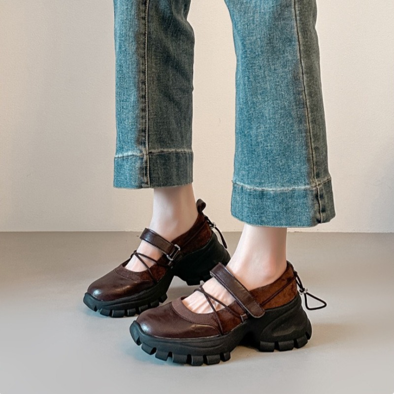 Women Shoes Sneakers - New Retro Ballet Mary Jane Shoes