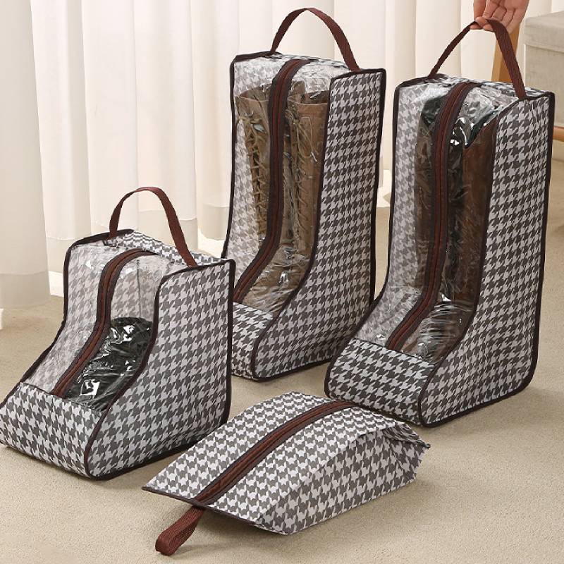 Women'S Shoes - Tall Boot Storage Bags with Clear