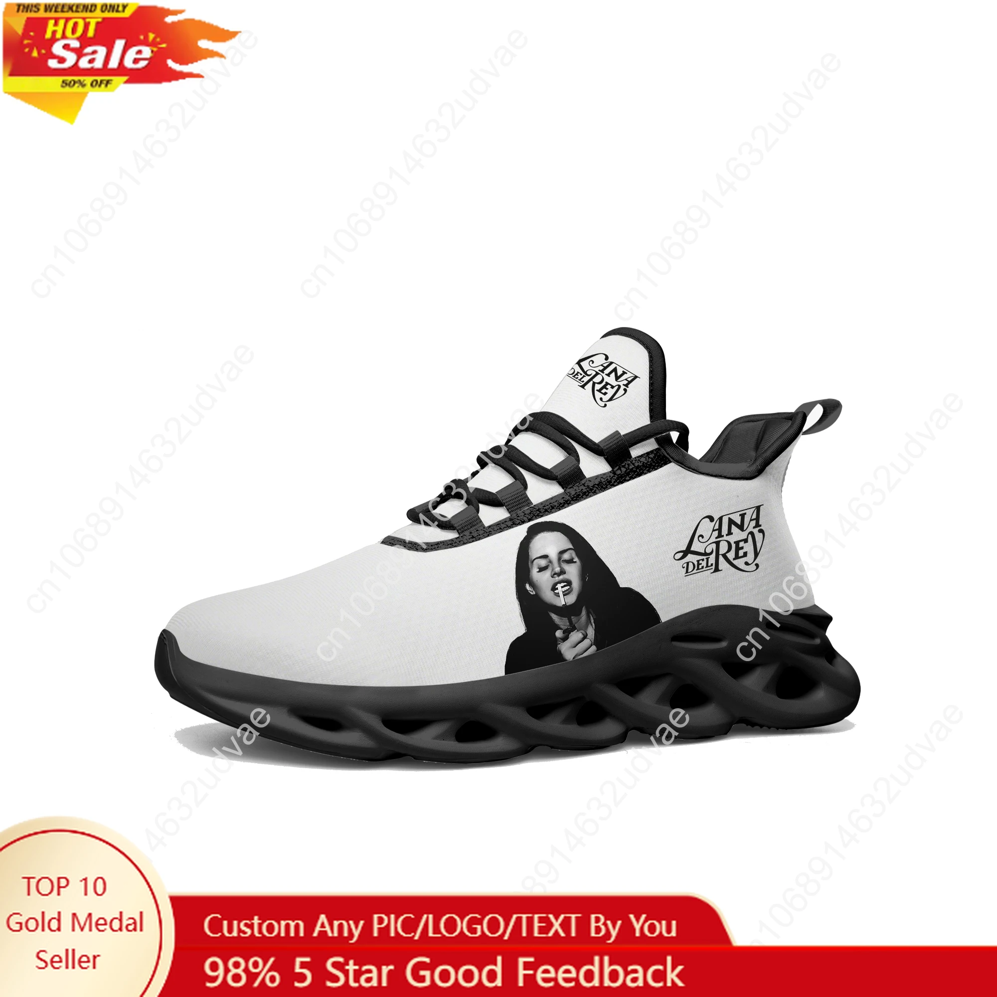 Women Shoes Running - Lana Del Rey Singer Sports Sneakers