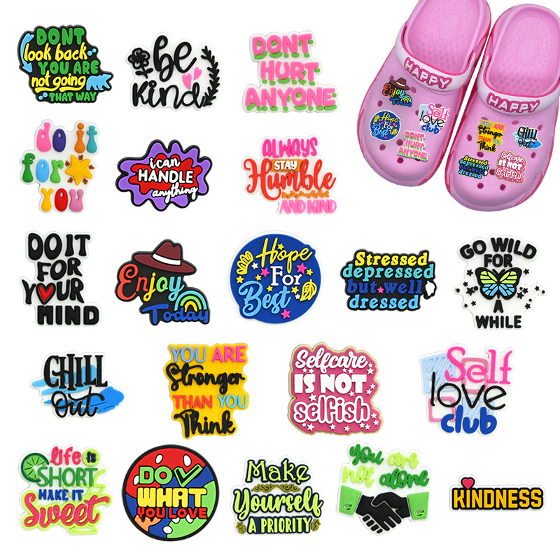 1/20Pcs Motivational Positive  - đánh giá và giá Women Shoes Kinds