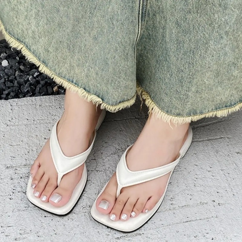 Women Solid Square Toe Flip Fl - đánh giá và giá Square Toe Mule