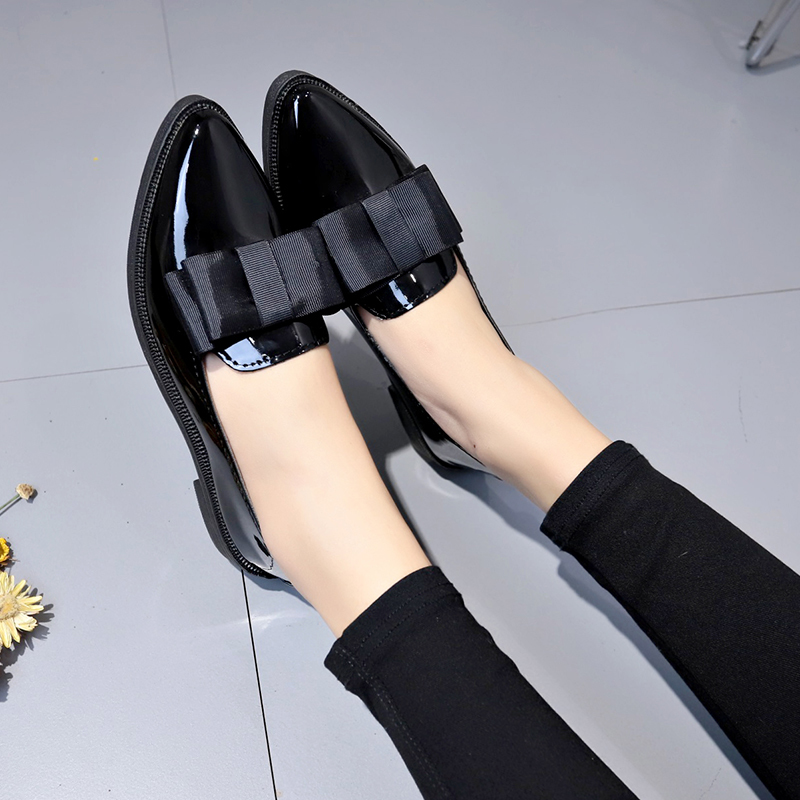 Black/ Wine Red Patent Leather - đánh giá và giá Women Shoes Black