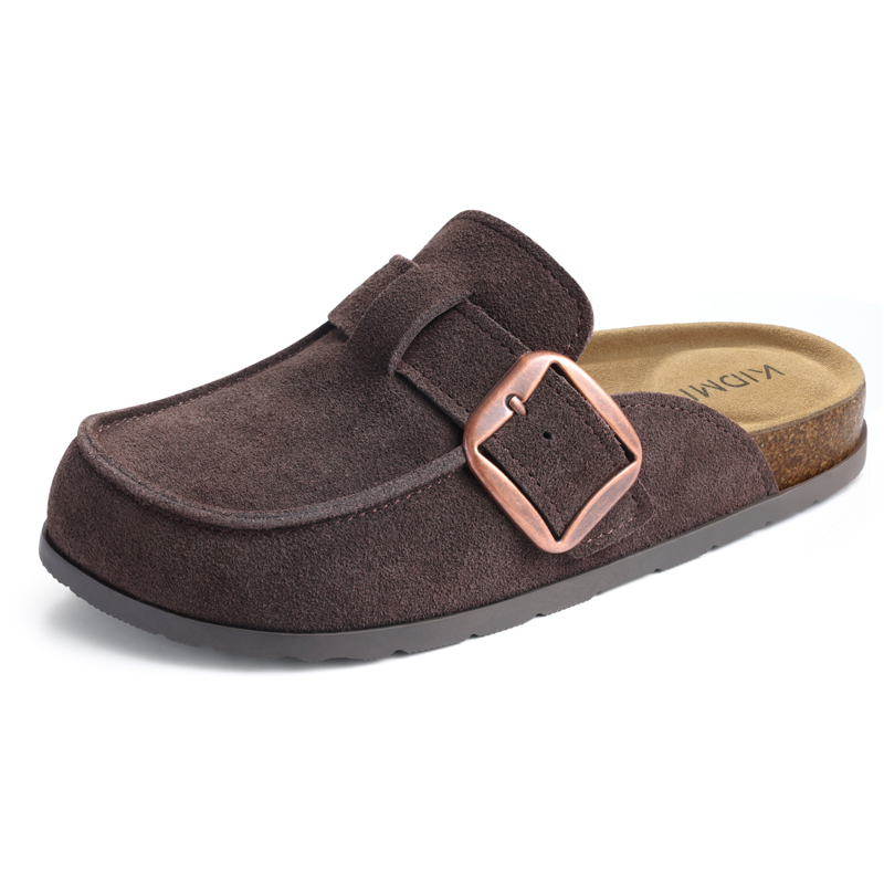 Litfun Genuine Suede Clogs Sli - đánh giá và giá Square Toe Mule