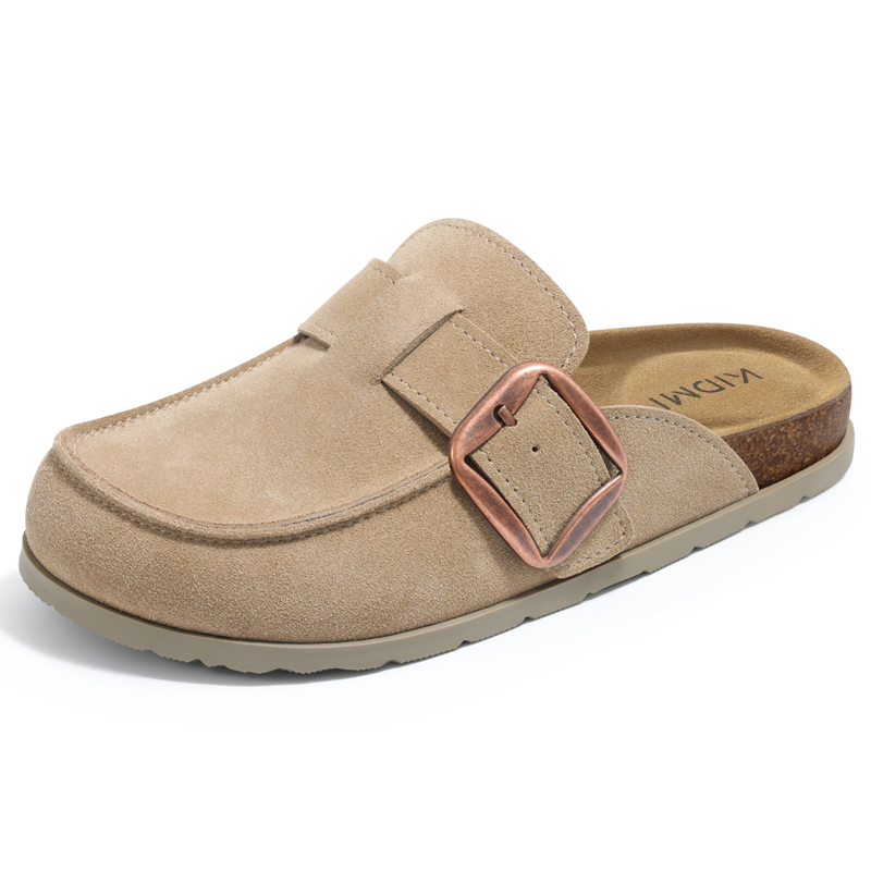 Litfun Genuine Suede Clogs Sli - đánh giá và giá Square Toe Mule