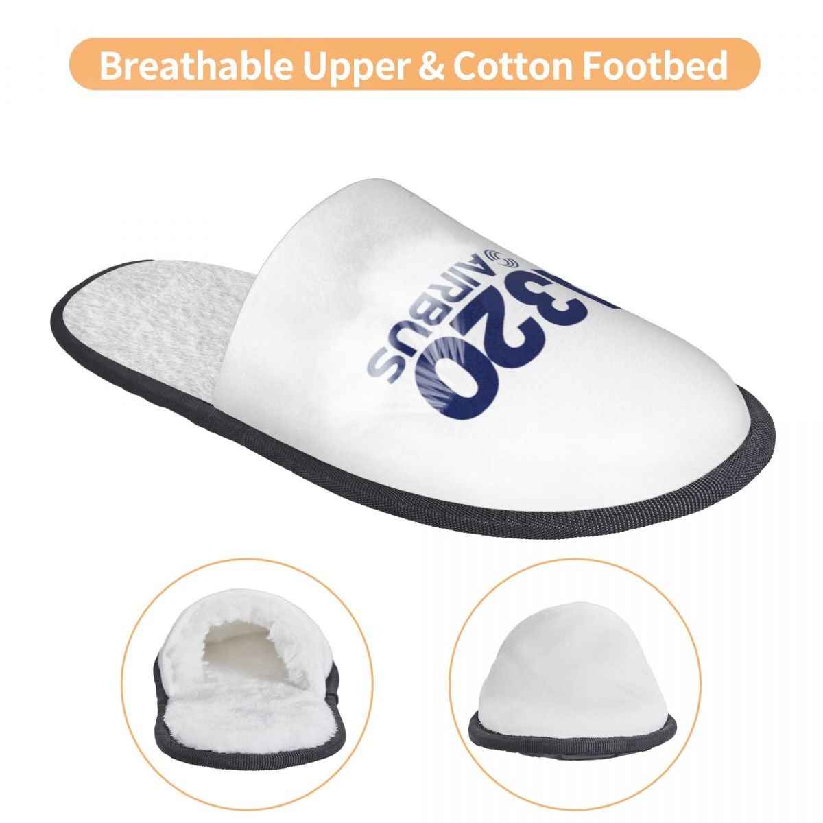 Custom Airbus A320 Logo Slippe - đánh giá và giá Women Shoes Logo