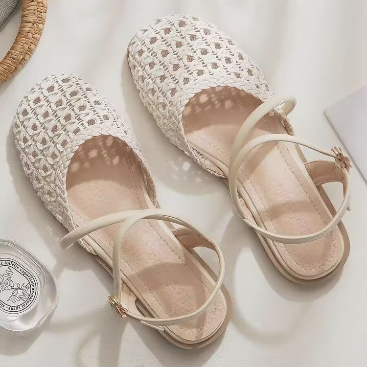 French-style Closed-toe Sandal - đánh giá và giá Shoes Women Pumps