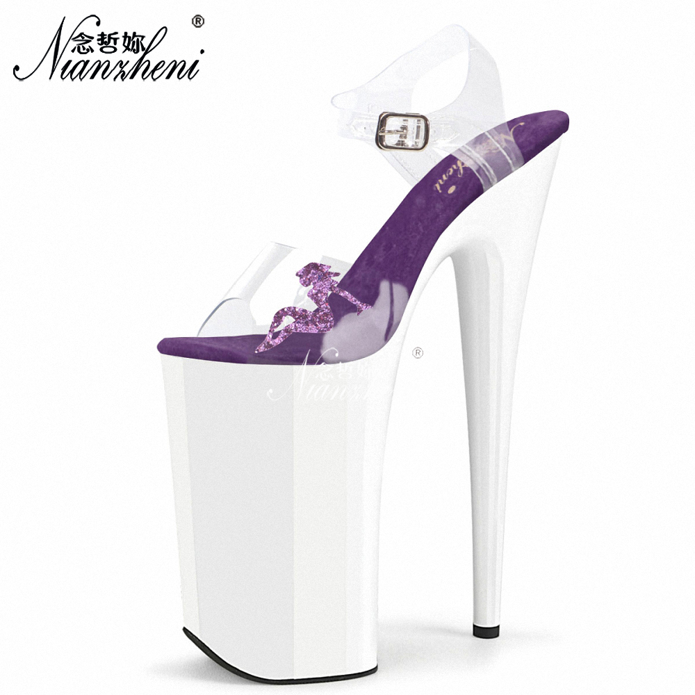 Exotic 26cm 10 Inch Clear PVC  - đánh giá và giá Clear Strap Heel