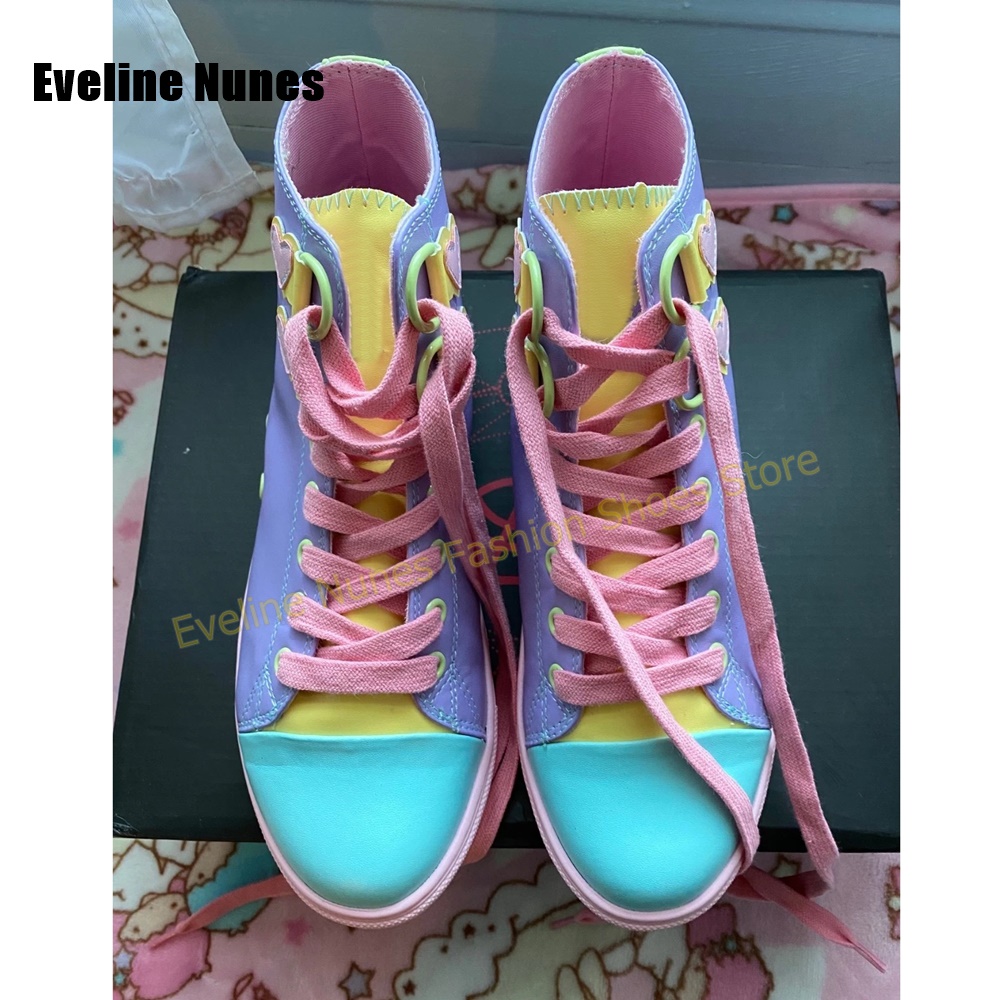 Y2K Girl Sweet High Top Sneake - đánh giá và giá Women Shoes Sneakers
