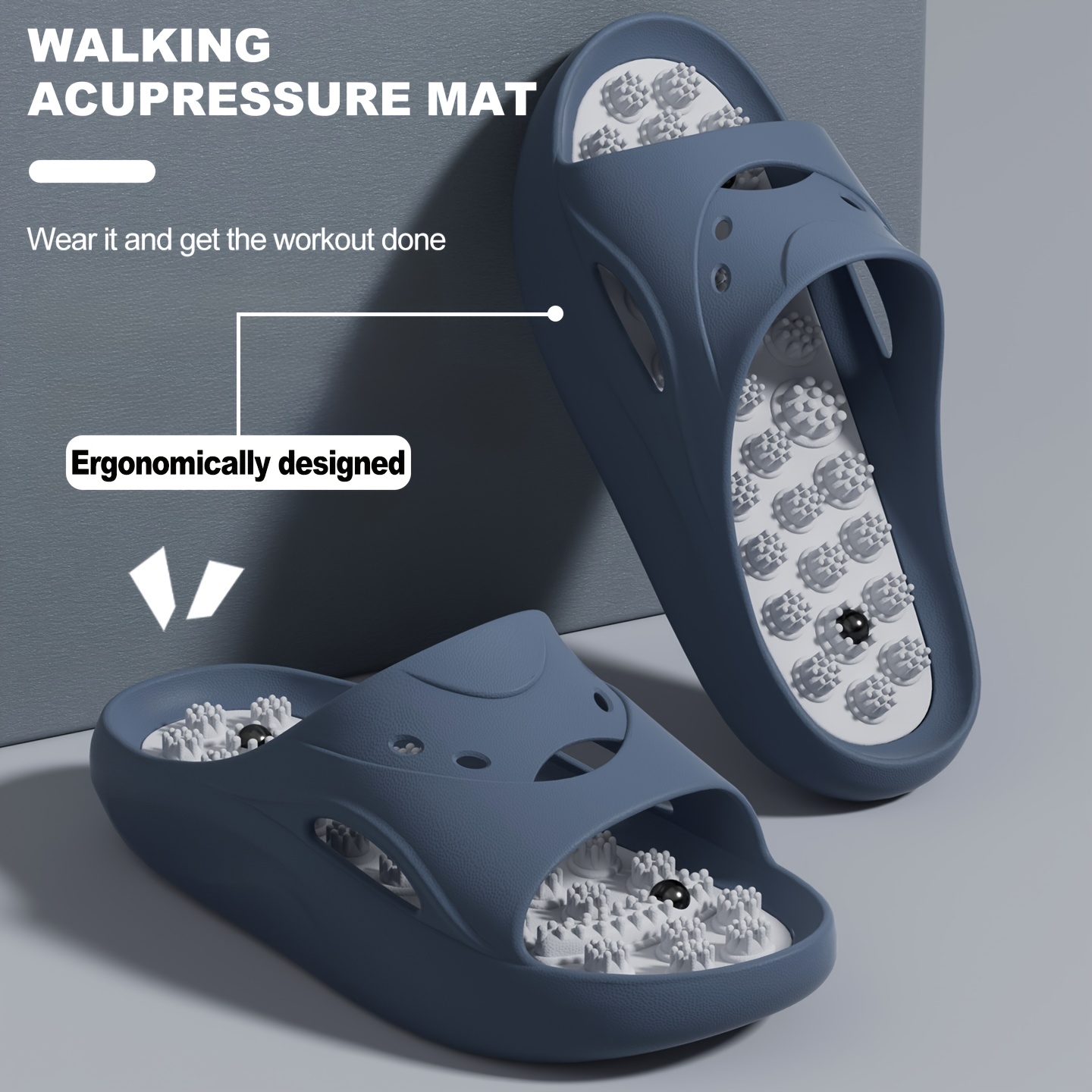 Women Men EVA Massage Slippers - đánh giá và giá Mule Slip On