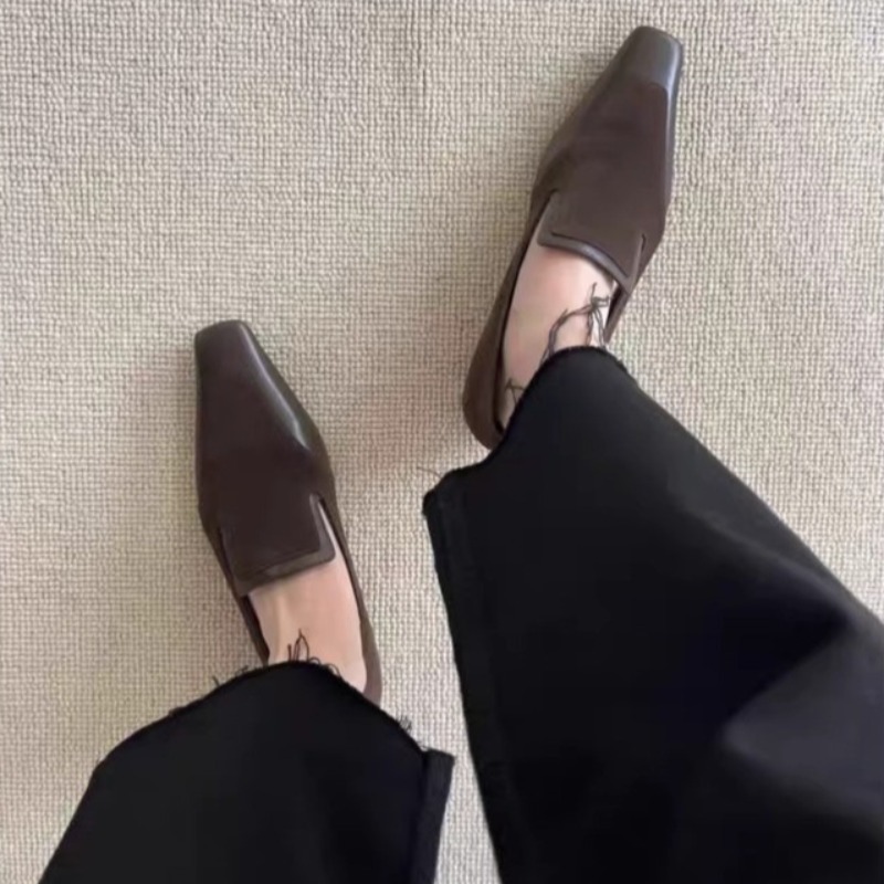 Retro Square Toe Deep Mouth Sl - đánh giá và giá Shoes Women Pumps