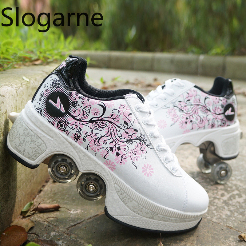 Women 4 Wheels Deformation Rol - đánh giá và giá Women Shoes Sneakers