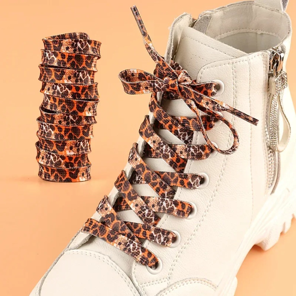Classic Leopard Print Shoelace - đánh giá và giá Women Shoes Kinds