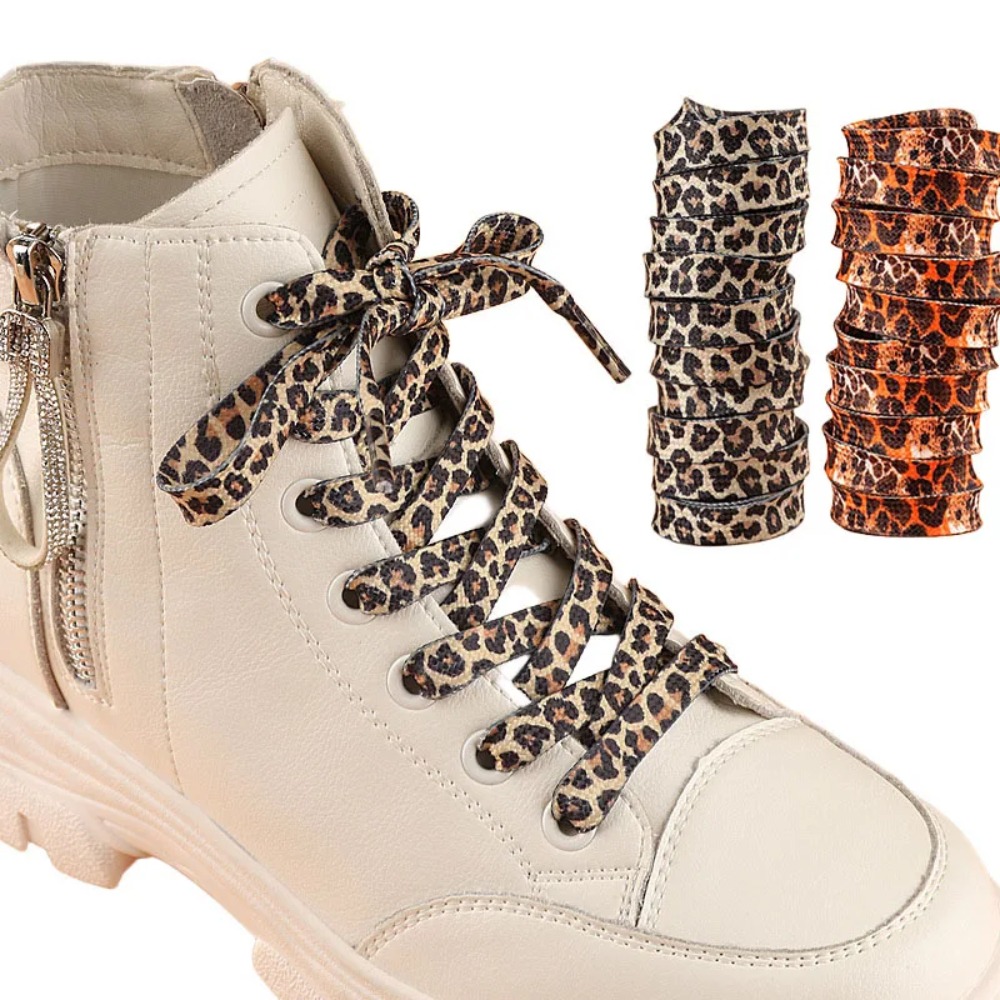 Classic Leopard Print Shoelace - đánh giá và giá Women Shoes Kinds