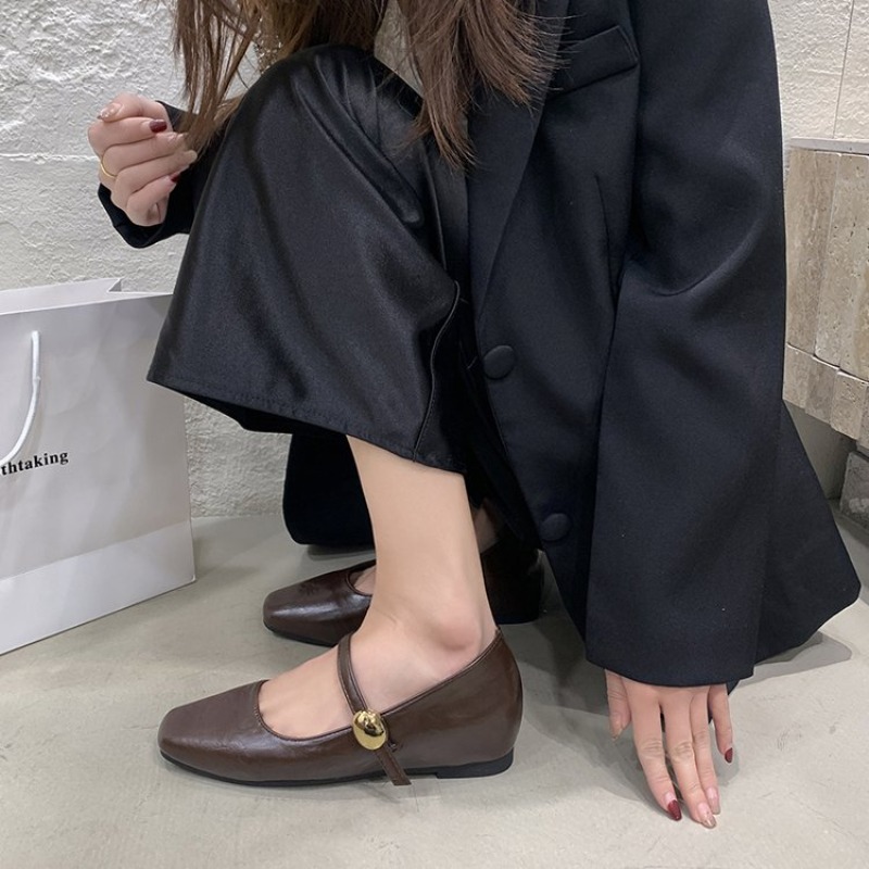 Ultra-Soft Leather Black Flats - đánh giá và giá Women Shoes Black