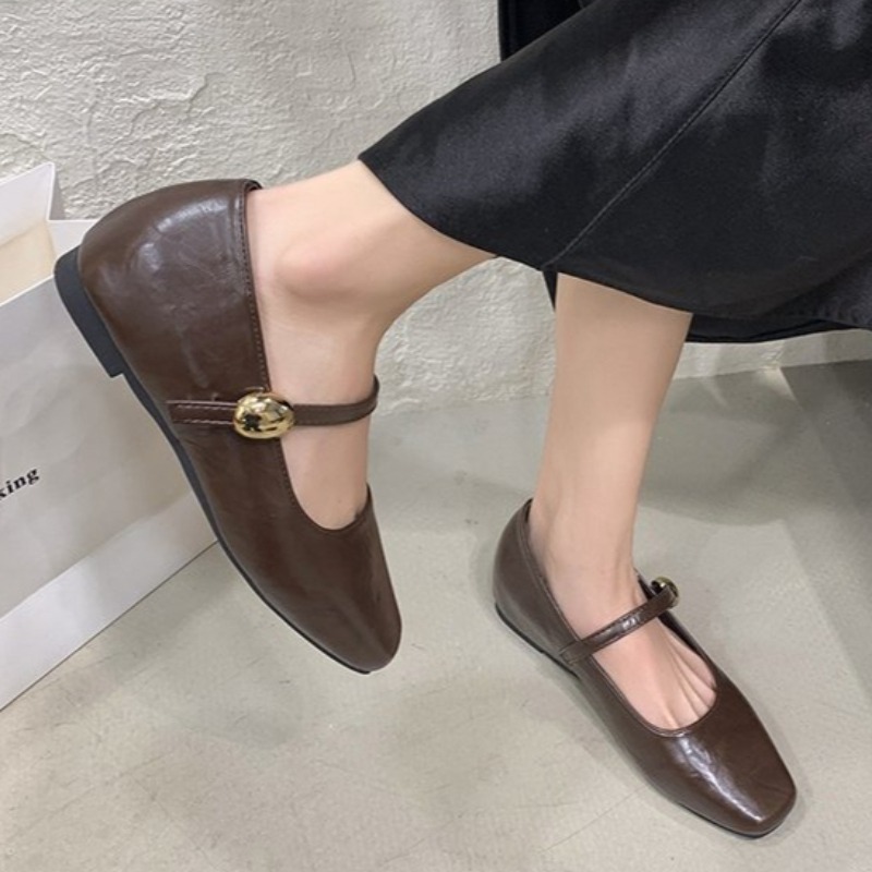 Ultra-Soft Leather Black Flats - đánh giá và giá Women Shoes Black