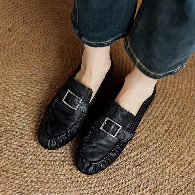 New Autumn Genuine Leather Wom - đánh giá và giá Shoes Women Pumps