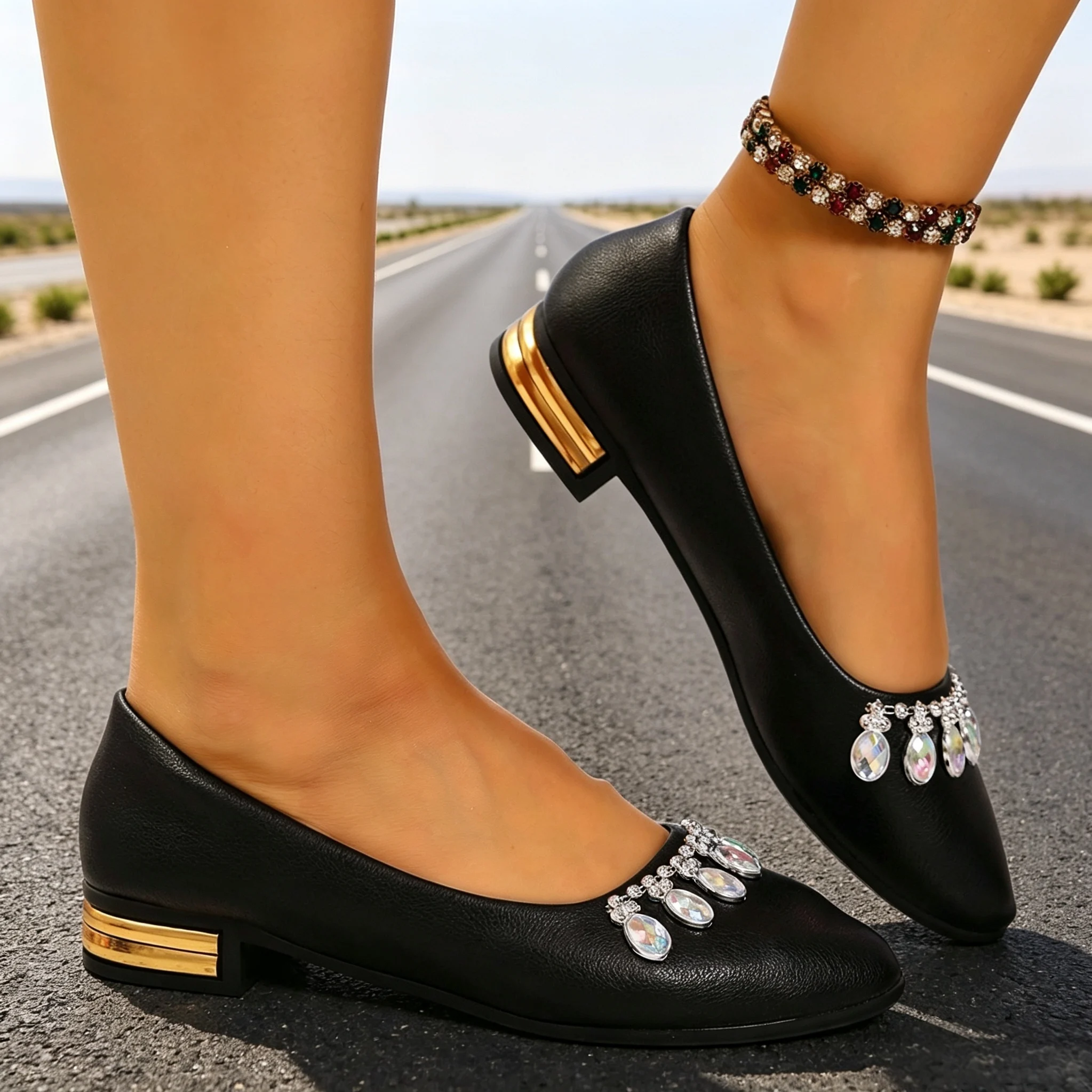Women Flats Pointed Toe Ballet - đánh giá và giá Women'S Shoes
