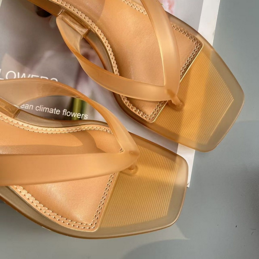 Korean Muted Tone Olive Green  - đánh giá và giá Square Toe Mule