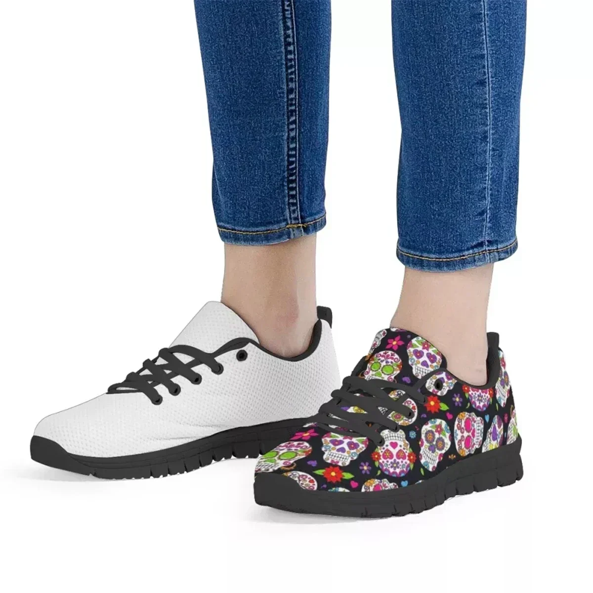 Custom Shoes Black Sole Flat S - đánh giá và giá Women Shoes Logo