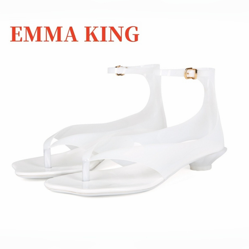 Women's Thong Jelly Sandals,20 - đánh giá và giá Clear Strap Heel