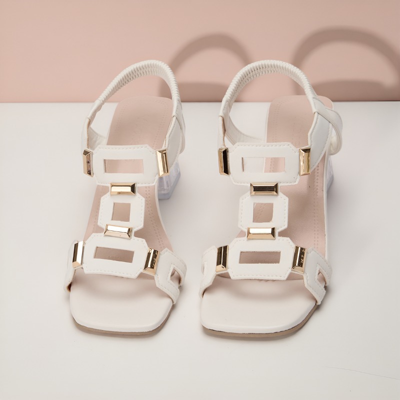 Fashion Plus Size Simple Elega - đánh giá và giá Clear Strap Heel