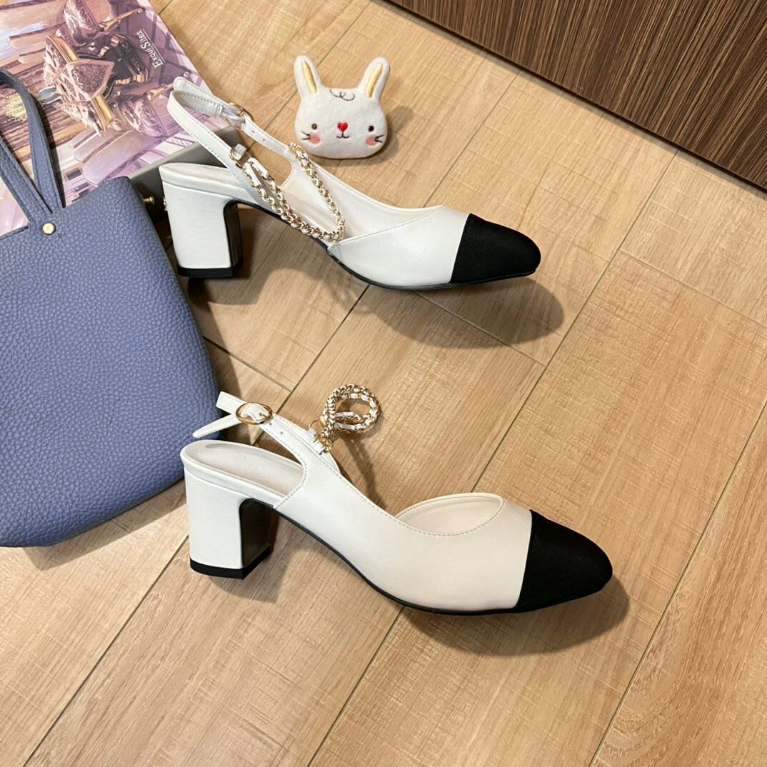 Women Slingback Pumps Two Tone - đánh giá và giá Women Shoes Sandals