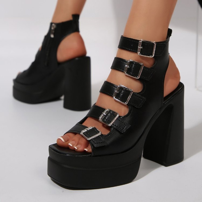 Women Summer New Platform Fash - đánh giá và giá Square Toe Mule