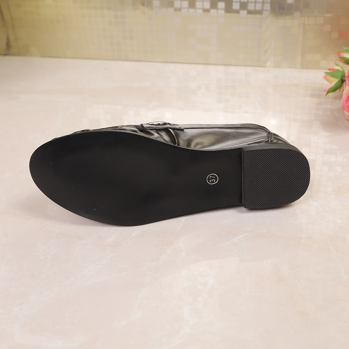 2026 Summer British Style Blac - đánh giá và giá Women Shoes Black